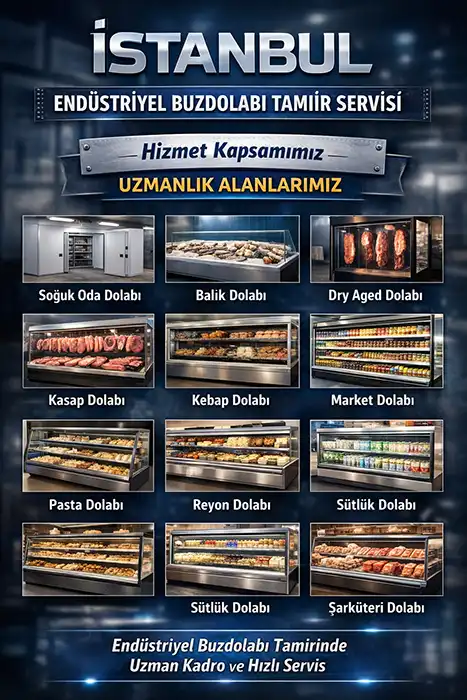 Topkapı Endüstriyel Buzdolabı Tamircisi