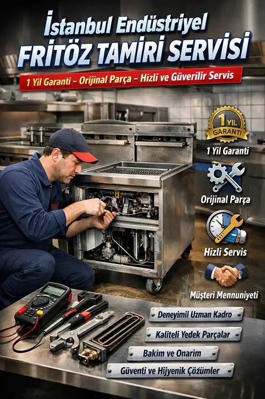 Okmeydanı Sanayi Fritöz Tamircisi